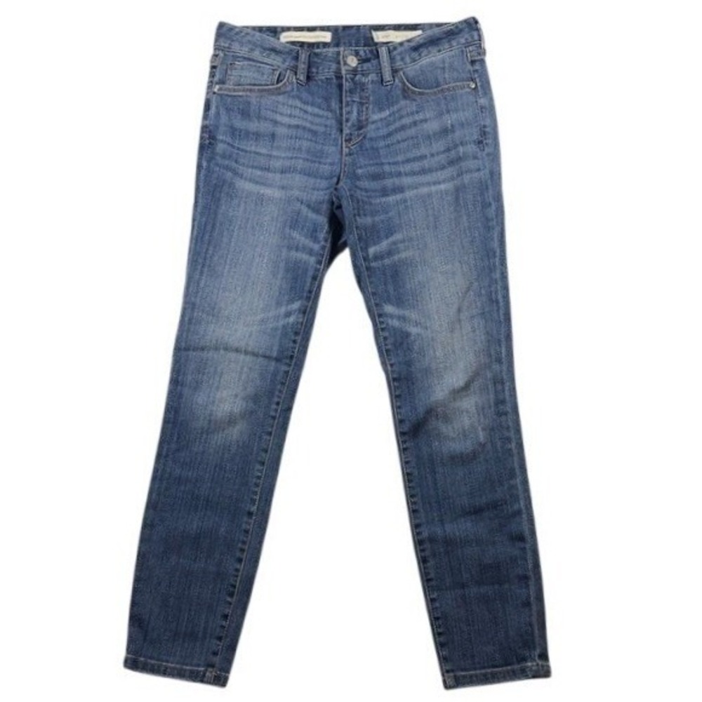 Pilcro and the Letterpress Stet‎ Skinny Jeans Medium Wash Blue Women Size 27